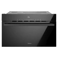 Kuchenki mikrofalowe do zabudowy - Kuchenka mikrofalowa AMICA AMMB34E1GVB średnica 34.5 cm pojemność 34 L MultiWave System Grill ChildLock Czarny - miniaturka - grafika 1