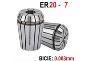 Tuleje - Tulejka zaciskowa ER20 FI 7mm Bicie 0,008mm CNC Professional - miniaturka - grafika 1