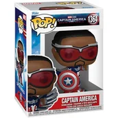 Gadżety dla graczy - Figurka FUNKO Pop Marvel: Captain America Brave New World - Captain America - miniaturka - grafika 1