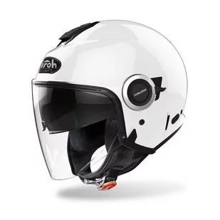 Airoh Kask męski HE14, biały, L - Kaski motocyklowe - miniaturka - grafika 1