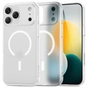 Etui i futerały do telefonów - Etui TECH-PROTECT MagSlim MagSafe do Apple iPhone 17 Pro Max Przezroczysto-matowy - miniaturka - grafika 1