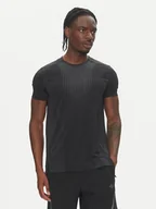 Koszulki sportowe męskie - adidas Koszulka techniczna Airchill JI8196 Czarny Slim Fit - miniaturka - grafika 1
