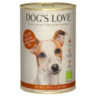 Mokra karma dla psów - Dog´s Love Bio, 6 x 400 g - Biowołowina - miniaturka - grafika 1