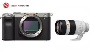 Sony A7C srebrny ILCE7C + różne warianty obiektywów Sony - Aparaty Cyfrowe - miniaturka - grafika 1