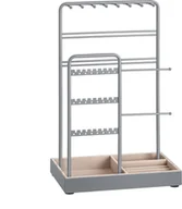 Biżuteria - akcesoria - Stojak na biżuterię SONGMICS, organizer szary JJS021G01 - miniaturka - grafika 1