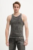 Koszulki męskie - Diesel t-shirt WALTY-DNM kolor szary A17818.0HERQ - miniaturka - grafika 1