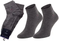 Skarpetki męskie - TOMMY HILFIGER SKARPETY SKARPETKI STOPKI 2P. 342025001 758 - Rozmiar: 47-49 - miniaturka - grafika 1
