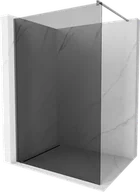 Ścianki i drzwi prysznicowe - Mexen Kioto ścianka prysznicowa Walk-in 100 x 200 cm, grafit 8 mm, gun metal - 800-100-101-95-40 - miniaturka - grafika 1