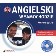 Audiobooki do nauki języków - Edgard Angielski w samochodzie Konwersacje Książka audio CD Praca zbiorowa - miniaturka - grafika 1