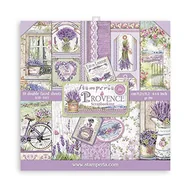 Scrapbooking - Zestaw papierów 15x15 cm Provence Prowansja Lawenda - miniaturka - grafika 1