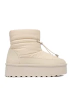 Śniegowce damskie - DeeZee Śniegowce HD1288 Beżowy - miniaturka - grafika 1