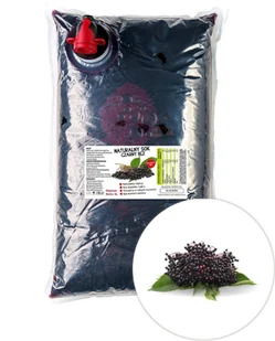 Sok z Czarnego Bzu 100% 2l - Soki i napoje niegazowane - miniaturka - grafika 1