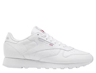 Sneakersy damskie - "Reebok Classic Leather Męskie Białe (GY0953)" - grafika 1