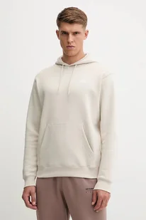 New Balance bluza męska kolor beżowy z kapturem gładka MT41511TWF - Bluzy męskie - miniaturka - grafika 1