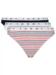 Majtki damskie - Tommy Hilfiger Komplet 3 par fig klasycznych 3P Print UW0UW02523 Kolorowy - grafika 1