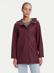 Vero Moda Kurtka przeciwdeszczowa Malou 10266982 Bordowy Regular Fit - Kurtki damskie - miniaturka - grafika 1