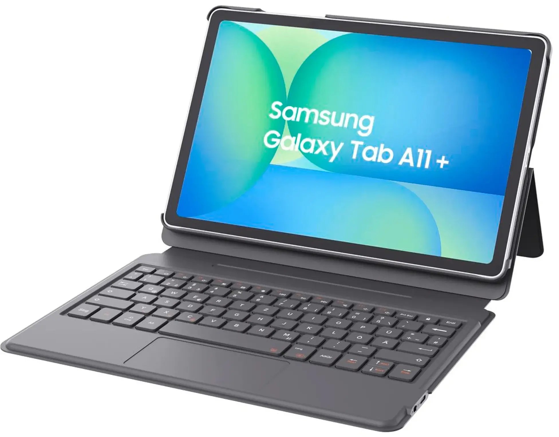 Samsung DK BT Keyboard Cover with TouchPad - Galaxy Tab A11+ GP-FCX236RLFBO