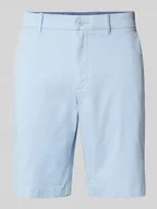 Spodenki męskie - Bermudy o kroju regular fit z mieszanki bawełny - miniaturka - grafika 1