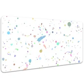 Podkładki na biurko - Mata ochronna na biurko Abstrakcyjne plamy farby 100x50 cm - miniaturka - grafika 1