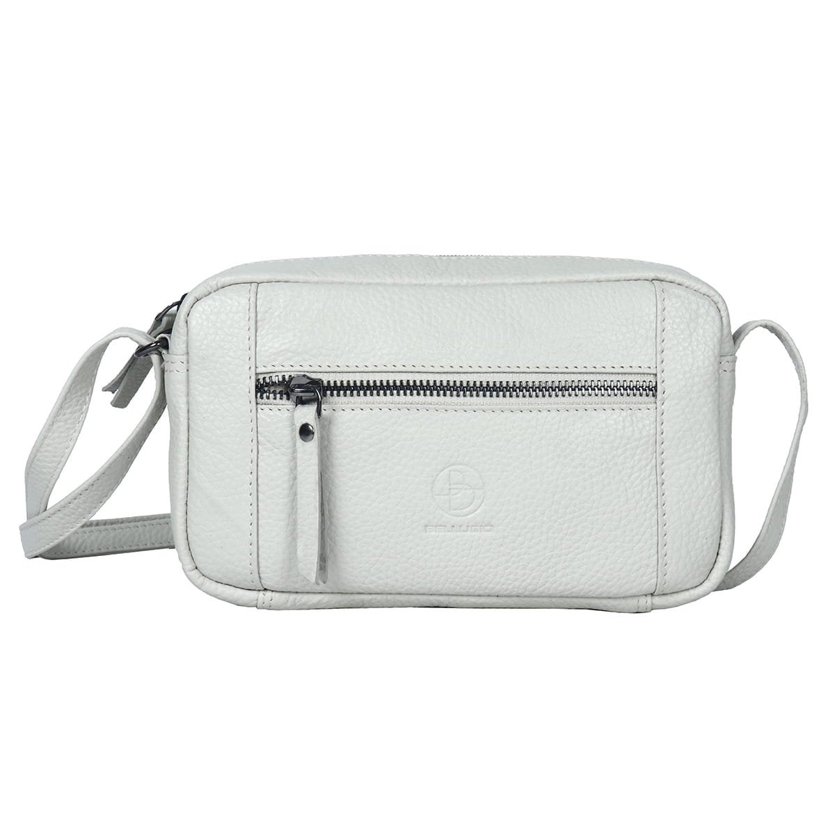 Mała torebka ze skóry Bellugio beżowa