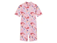 Stroje kąpielowe dla dziewczynek - lupilu® Strój kąpielowy dla dzieci z ochroną UV (Różowy, 122/128) - miniaturka - grafika 1