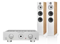 Zestawy stereo - Copland CSA70 (srebrny) + 603 S3 (dąb) - miniaturka - grafika 1