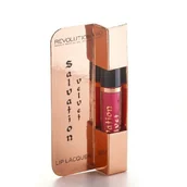 Błyszczyki do ust - Makeup Revolution Salvation Velvet Lacquer Błyszczyk do ust "Keep Crying For You" 15ml - miniaturka - grafika 1