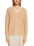 Swetry damskie - edc by ESPRIT Sweter damski, 295/kremowy beżowy, XXS - miniaturka - grafika 1