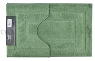 Dywaniki łazienkowe - ZAC Komplet 2 Dywaników Łazienkowych 50x40/50x80cm jasny zielony - miniaturka - grafika 1