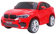 Pojazdy elektryczne dla dzieci - Auto na akumulator BMW X6M 2 os. XXL Czerwony - miniaturka - grafika 1