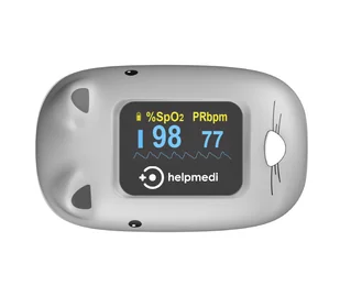 Pulsoksymetr Helpmedi PulsoCare CMS50Q1 Myszka - Pulsoksymetry napalcowe - miniaturka - grafika 1