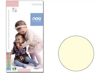Rajstopy - Rajstopy dla dzieci niemowlęce z wiskozy 68-74 Ecru - grafika 1