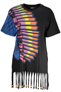 DESIGUAL CZARNA KRÓTKA SUKIENKA DAMSKA - Portfele - miniaturka - grafika 1