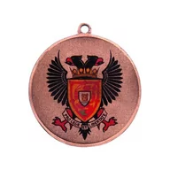 Gadżety dla kibiców - Medal metalowy z nadrukiem kolorowym LuxorJet - miniaturka - grafika 1