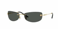 Okulary przeciwsłoneczne - Okulary Przeciwsłoneczne Versace VE 2279 Gold - miniaturka - grafika 1