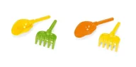 Zabawki do piasku - Wader Łopatka i grabki 2 kolory - miniaturka - grafika 1