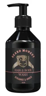 Szampony dla mężczyzn - Beard Monkey Hair & Body Wash Bergamot & Amber (250ml) - miniaturka - grafika 1