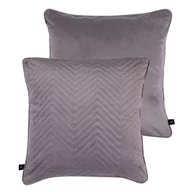 Poszewki na poduszki - Poszewka Welwetowa Regular Chic 45X45 Szary, - miniaturka - grafika 1