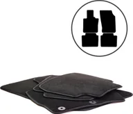 Dywaniki samochodowe - Dikel Dywaniki samochodowe welurowe 4szt. Volvo S90/V90 - miniaturka - grafika 1