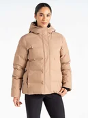 Kurtki damskie - Dare 2b Kurtka pikowana "Entrusted" w kolorze beżowym - miniaturka - grafika 1