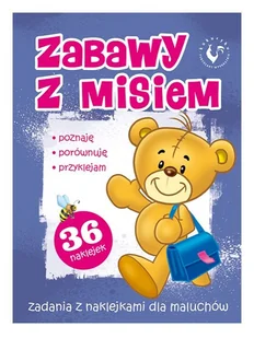 Ami Play Książka Zabawy z Misiem - Książki edukacyjne - miniaturka - grafika 1