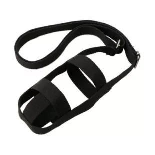 Kinto Uchwyt na kubek termiczny Travel / Day Off 500 ml Czarny 75 mm - Kubki termiczne - miniaturka - grafika 1