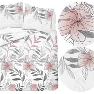 Pościel - Pościel 160 x 200 3cz Asti Satynowa Bawełna 4457_B - miniaturka - grafika 1