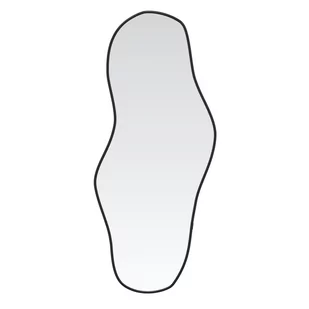 Lumarko Lustro ścienne, czarne, 60x25 cm - Lustra - miniaturka - grafika 3