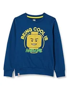 Bluzy dla chłopców - LEGO Bluza chłopięca Mwa Ninjago, 577 Dark Blue, 92 cm - miniaturka - grafika 1