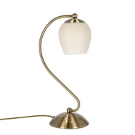 Lampy stojące - Elegancka lampka na szafkę w sypialni 41-11077 z serii SERANO - miniaturka - grafika 1