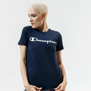 Koszulki i topy damskie - Champion T SHIRT CREWNECK T SHIRT 114780BS501 - grafika 1