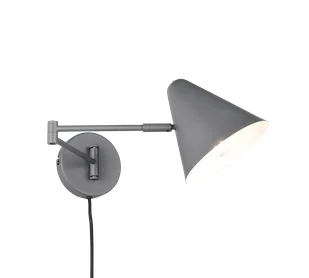 COSIMA 263970142 kinkiet regulowany grafitowy 1xE14 łamane ramię - Lampy ścienne - miniaturka - grafika 1