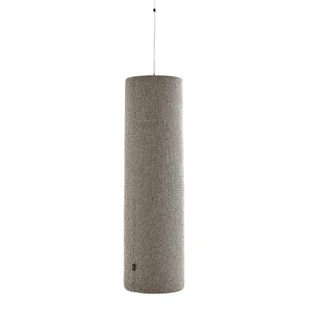 Panel akustyczny POLY, Ø280x1000 mm, sufitowy, beżowy - Płyty i maty izolacyjne - miniaturka - grafika 1