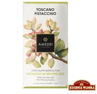 Czekolada - Toscano Pistacchio - Czekolada Biała z Pistacjami 50g / Amedei - miniaturka - grafika 1